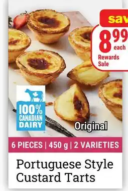 M & M Food Market Portuguese Style Custard Tarts offer