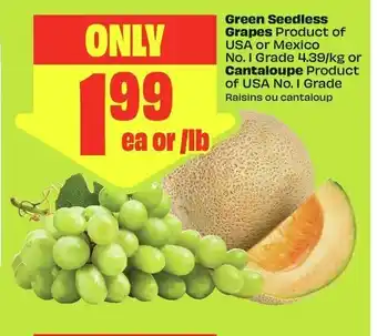 Green Seedless Grapes
