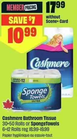 FreshCo Cashmere Bathroom Tissue offer