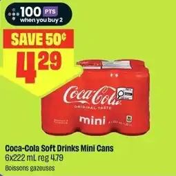FreshCo Coca-Cola Soft Drinks Mini Cans offer