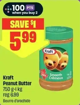 FreshCo Kraft Peanut Butter offer