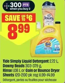 FreshCo Tide Simply Liquid Detergent offer