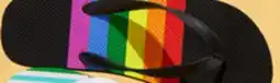 Walmart Adults' Pride flip-flops offer