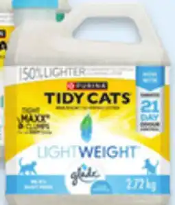 Walmart Tidy Cats LightWeight clumping cat litter offer