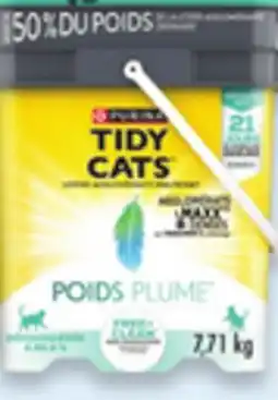 Walmart Tidy Cats LightWeight multi-cat clumping cat litter offer