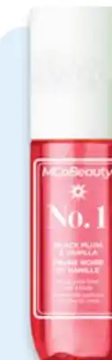 Walmart MCoBeauty fragrance mist offer