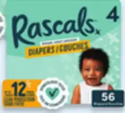 Walmart Rascals premium superpack diapers offer