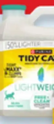 Walmart Tidy Cats Lightweight clumping cat litter offer