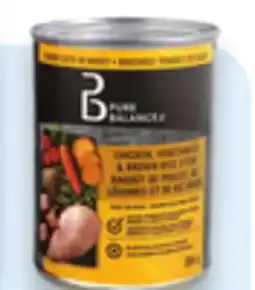Walmart Pure Balance wet dog food offer