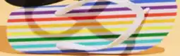 Walmart Adults' Pride flip-flops offer