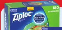 Walmart Ziploc Freezer or Sandwich Bags offer
