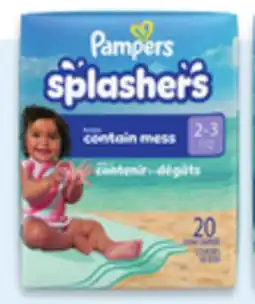 Walmart Pampers jumbo Splashers swim pants offer