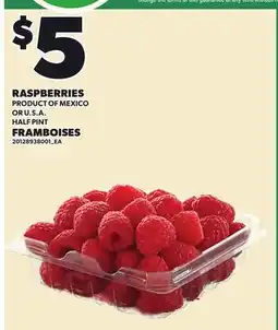 Independent City Market RASPBERRIES offer