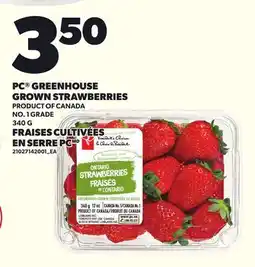 Independent City Market PC GREENHOUSE GROWN STRAWBERRIES offer