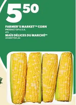 Independent City Market FARMER'S MARKET CORN, 4'S offer