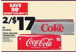 Independent City Market COCA-COLA OR CANADA DRY offer