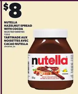 Independent City Market NUTELLA HAZELNUT SPREAD WITH COCOA offer