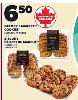 Independent City Market FARMER'S MARKET COOKIES, 12's offer
