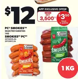 Independent City Market PC SMOKIES offer