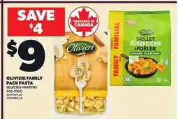 Independent City Market OLIVIERI FAMILY PACK PASTA offer