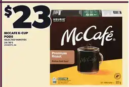 Independent City Market MCCAFE K-CUP PODS, 24/30 S offer