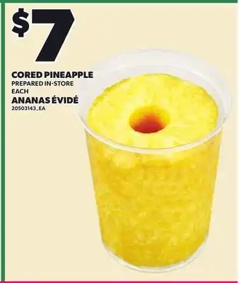 Independent City Market CORED PINEAPPLE offer