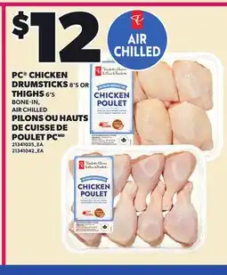 Independent City Market PC CHICKEN DRUMSTICKS, 8'S OR THIGHS, 6'S offer