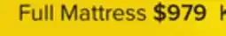 Leon's Sealy Posturepedic Palatial Crest Kamden II Firm Eurotop Full Mattress offer