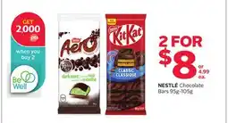 Rexall NESTLÉ Chocolate Bars offer