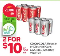 Rexall Regular or Diet Mini Cans offer