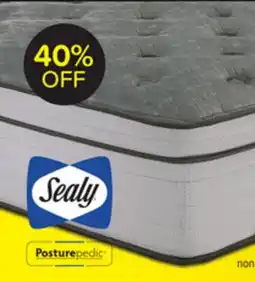Leon's Sealy Posturepedic Correct Comfort 5 Medium Eurotop Queen Mattress offer