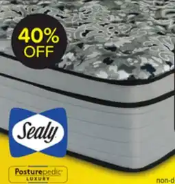Leon's Sealy Posturepedic Palatial Crest Kamden II Firm Eurotop Queen Mattress offer