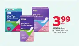 Rexall Pads or Liners offer