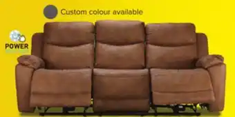 Leon's Santa Fe Power Reclining Sofa - Copper offer