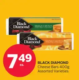 Rexall BLACK DIAMOND Cheese Bars offer
