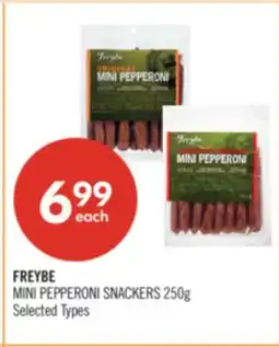 Shoppers Drug Mart FREYBE MINI PEPPERONI SNACKERS offer
