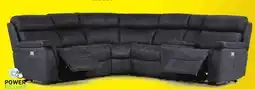 Leon's Haven 6-Piece Dual Power Reclining Sectional - Grey offer