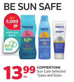 Rexall COPPERTONE Sun Care offer
