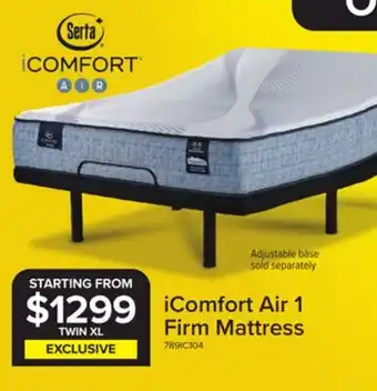 Leon's iComfort Air 1 Firm Mattress offer