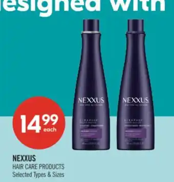 Shoppers Drug Mart NEXXUS HAIR CARE PRODUCTS offer