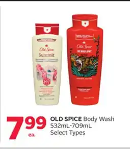 Rexall OLD SPICE Body Wash offer