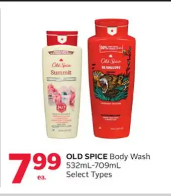 Rexall OLD SPICE Body Wash offer