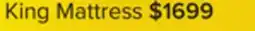 Leon's Beautyrest Max+ Lumen Euro Top Luxury Firm King Mattress offer