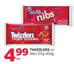 Rexall TWIZZLERS or Nibs offer