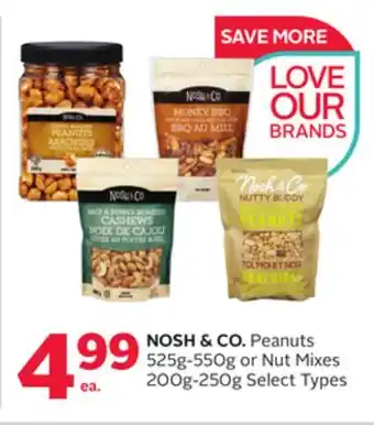Rexall NOSH & CO. Peanuts or Nut Mixes offer