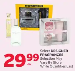 Rexall Select DESIGNER FRAGRANCES offer