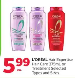 Rexall Hair Expertise Hair Care 375mL or Treatment offer