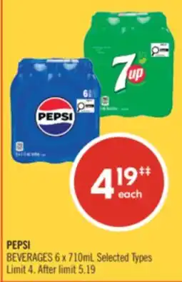 Shoppers Drug Mart PEPSI BEVERAGES offer