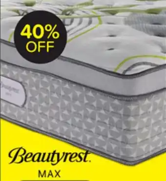 Leon's Beautyrest Max Mellow Euro Top Firm Queen Mattress offer