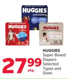 Rexall HUGGIES Super Boxed Diapers offer